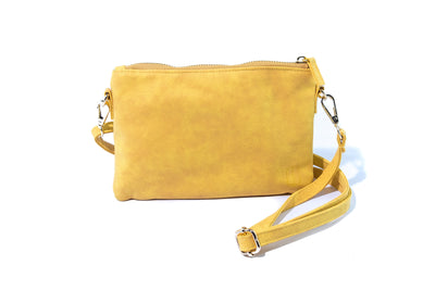 Leather RFID Fanny Pack Anti Theft Travel Small Handbag Crossbody Purse Wristlet Belt Bag